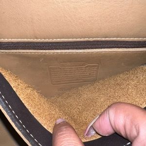 Beige Coach bag good condition